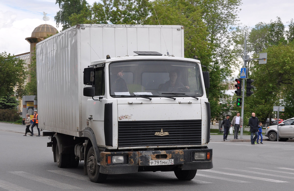 Тюменская область, № Р 791 МН 72 — МАЗ-437043 "Зубрёнок"