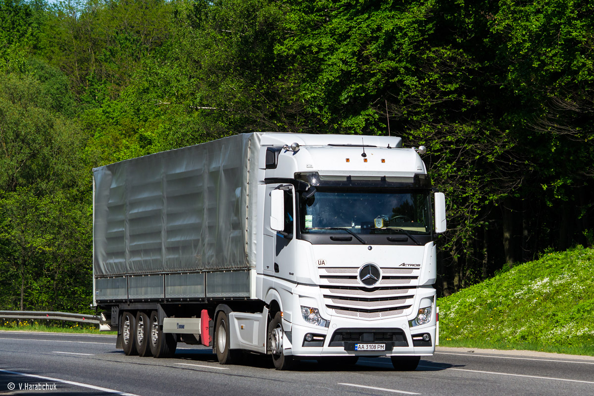 Киев, № АА 3108 РМ — Mercedes-Benz Actros ('2011) 1845