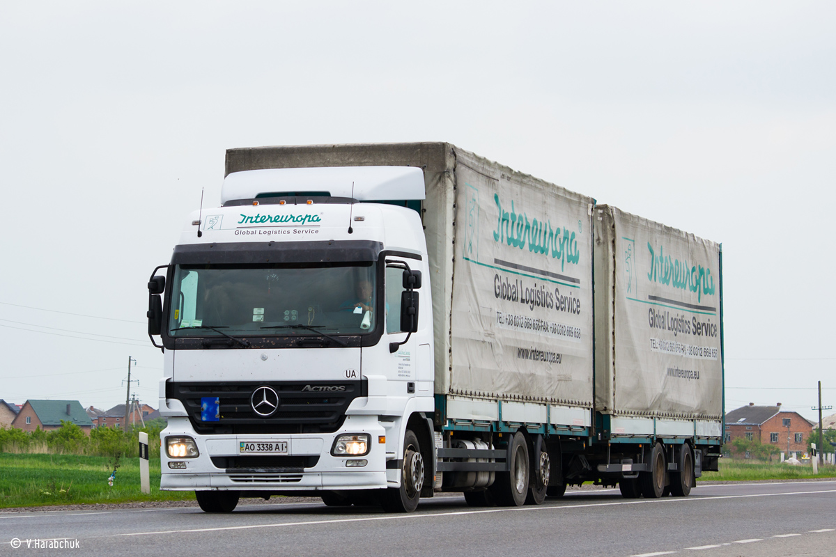 Закарпатская область, № АО 3338 АІ — Mercedes-Benz Actros ('2003) 2541