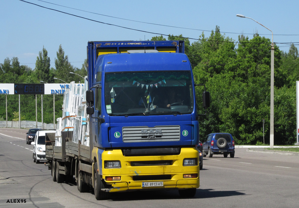 Днепропетровская область, № АЕ 8913 НТ — MAN TGA 26.460