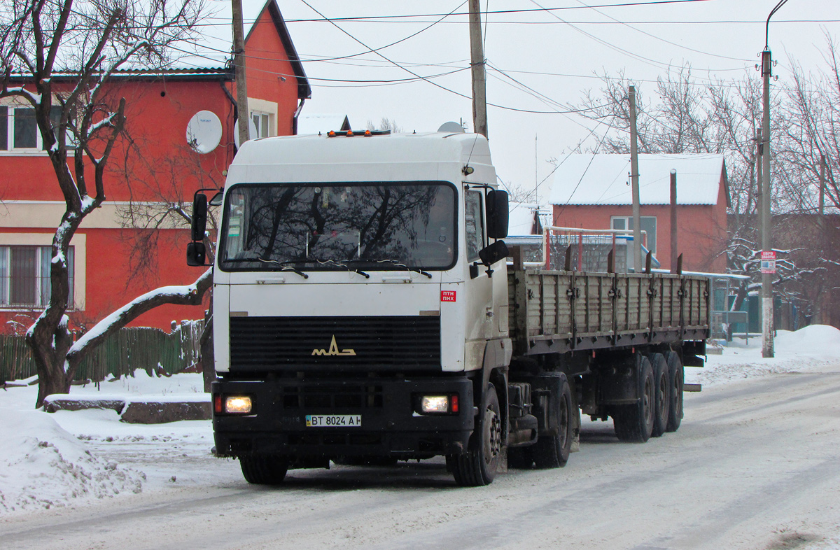 Херсонская область, № ВТ 8024 АІ — МАЗ-5440 (общая модель)