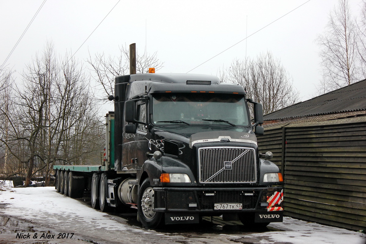 Ленинградская область, № С 767 ТК 47 — Volvo VNL610