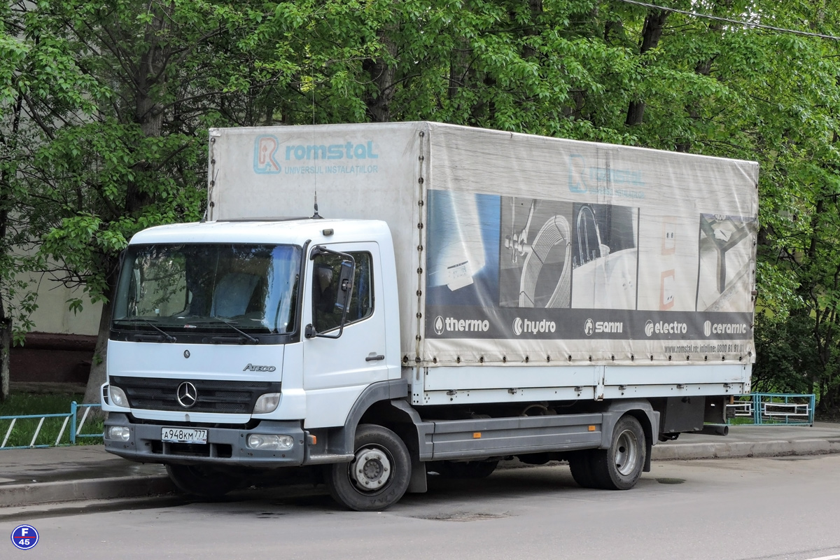 Москва, № А 948 КМ 777 — Mercedes-Benz Atego 818