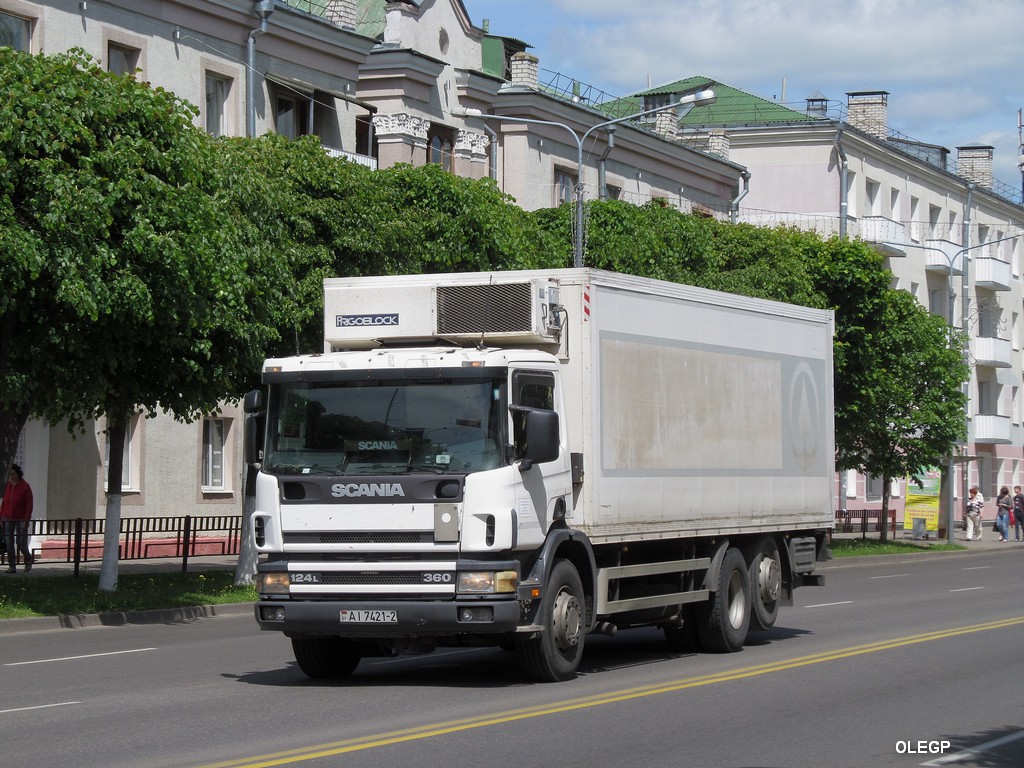 Витебская область, № АІ 7421-2 — Scania ('1996) P124L