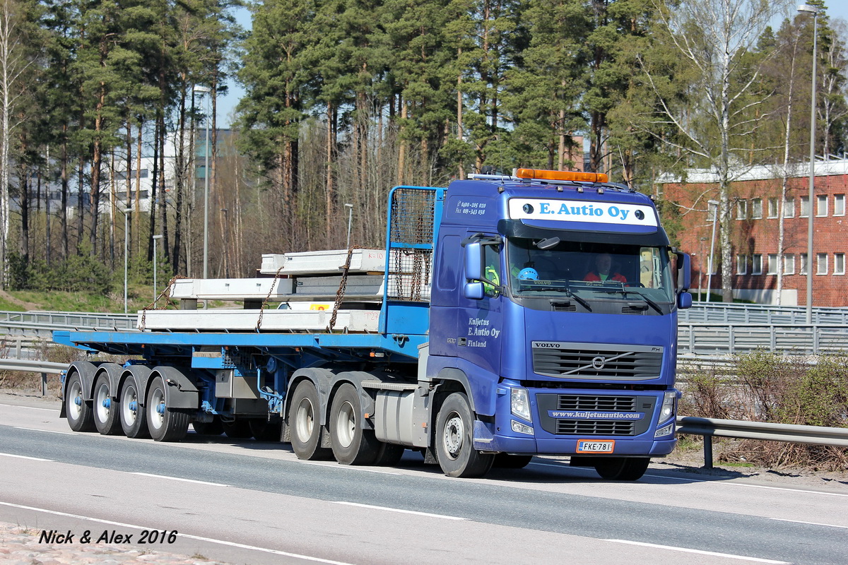 Финляндия, № FKE-781 — Volvo ('2008) FH.500