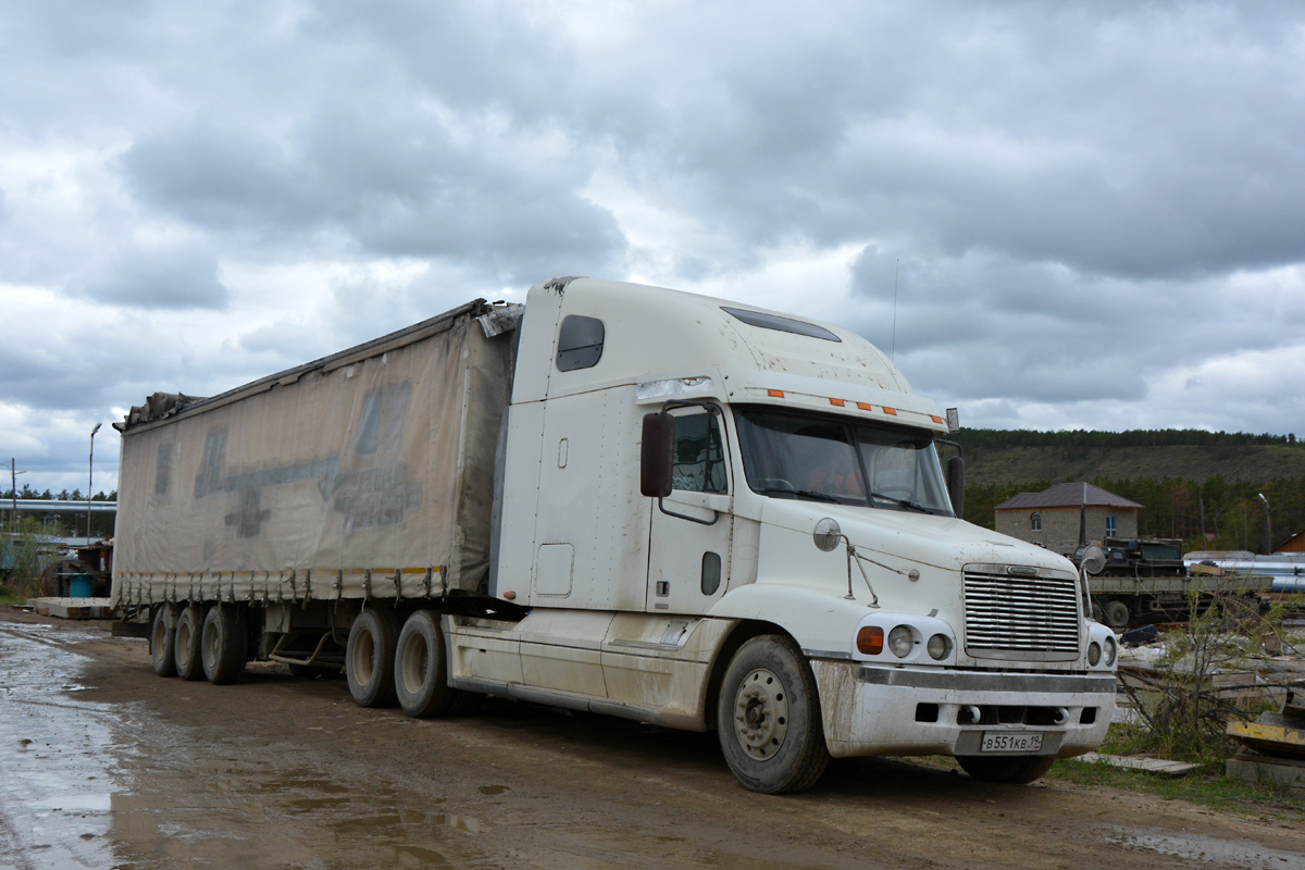 Хакасия, № В 551 КВ 19 — Freightliner Century Class