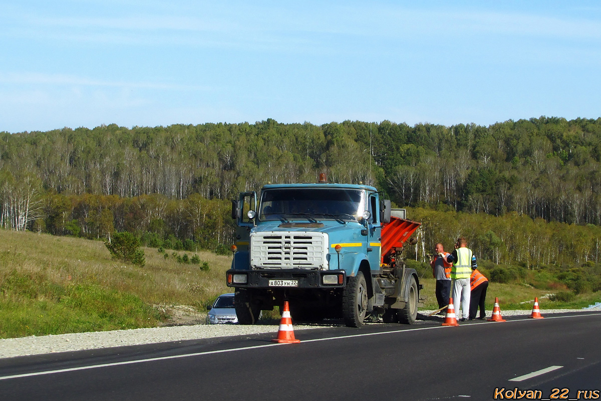 Алтайский край, № А 803 УН 22 — ЗИЛ-432932