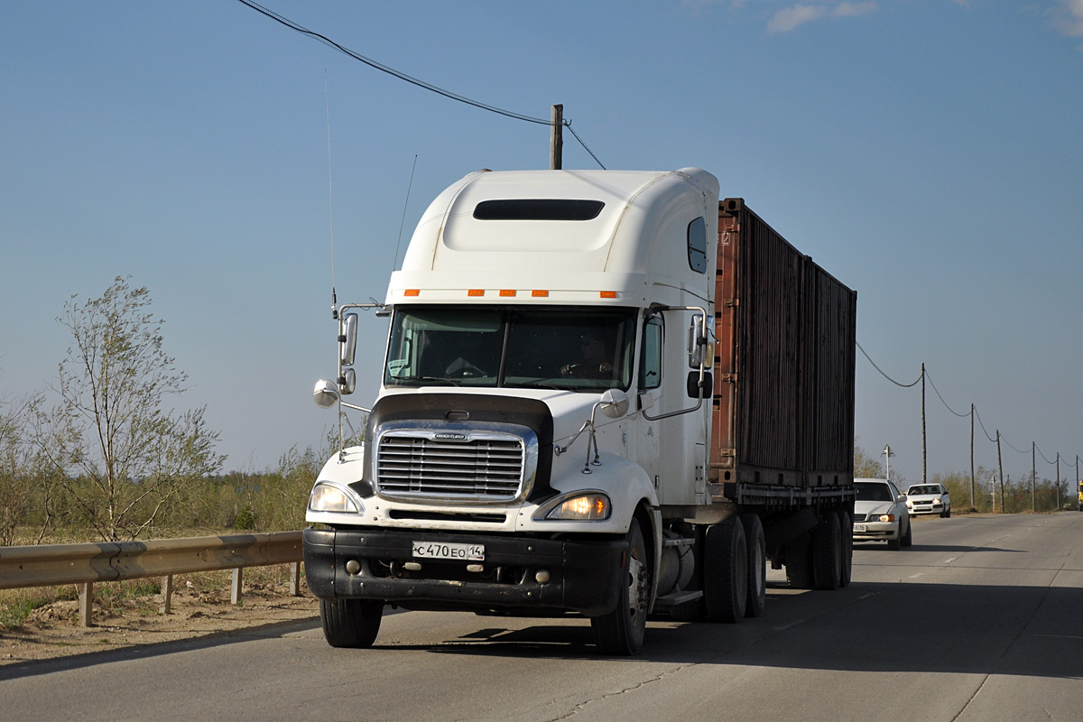 Саха (Якутия), № С 470 ЕО 14 — Freightliner Columbia