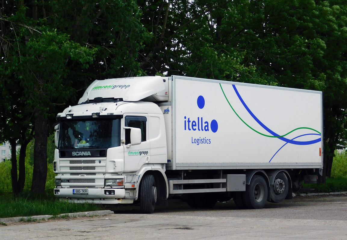 Эстония, № 680 TKR — Scania ('1996) P114L