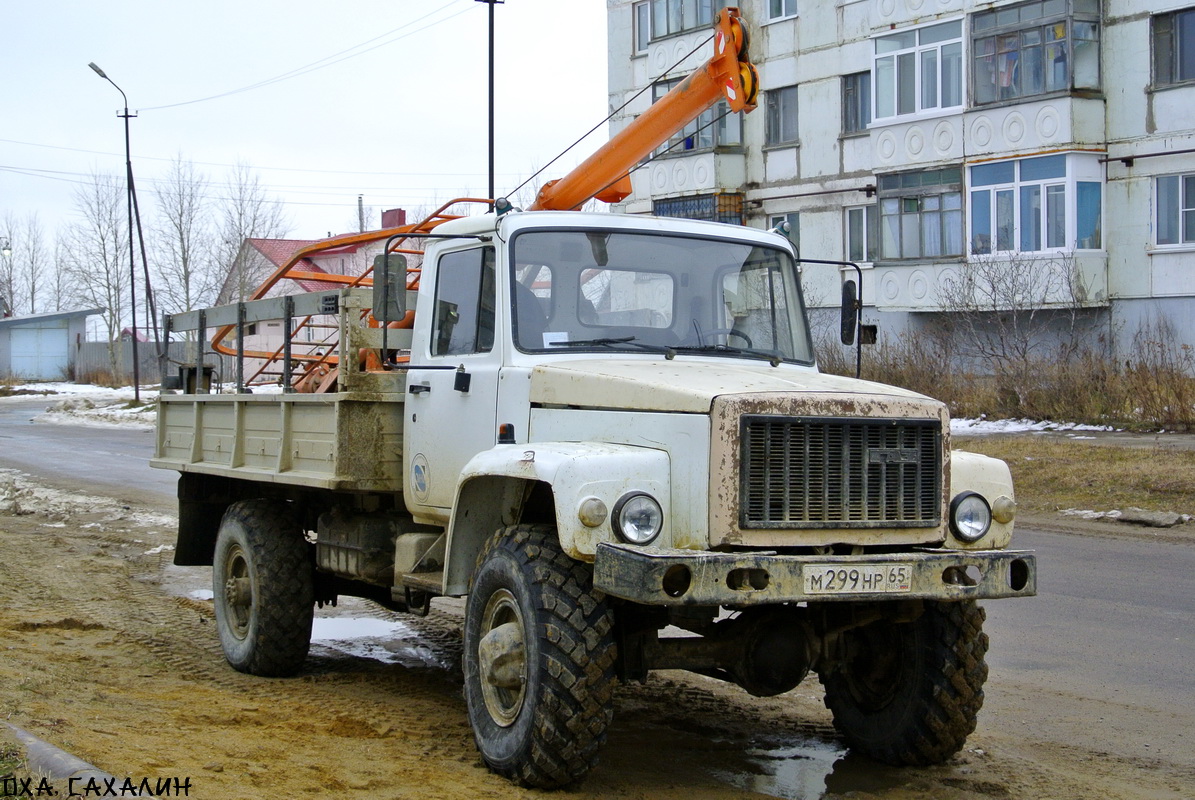 Сахалинская область, № М 299 НР 65 — ГАЗ-3308 «Садко»