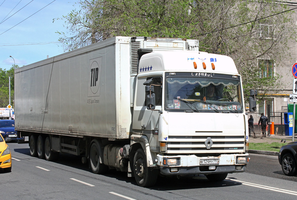 Москва, № В 124 МУ 197 — Renault R-Series Major