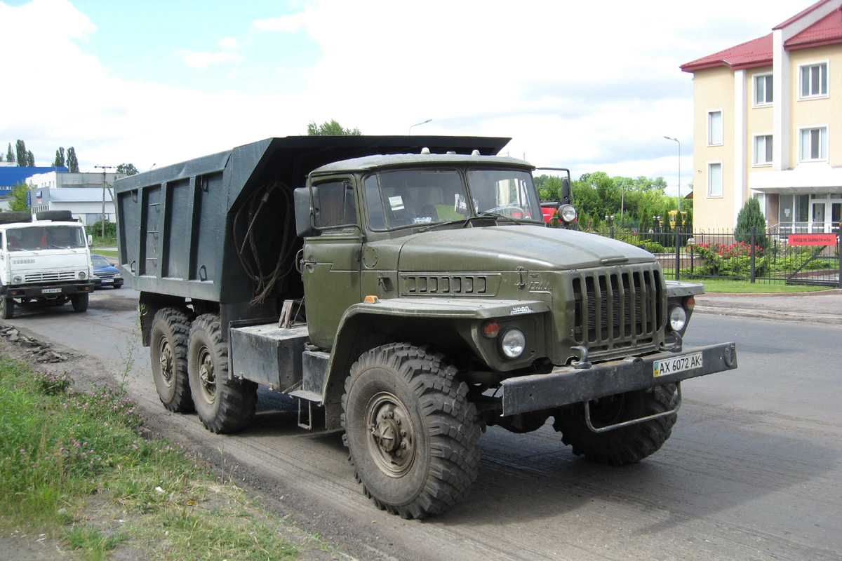 Харьковская область, № АХ 6072 АК — Урал-4320 (общая модель)