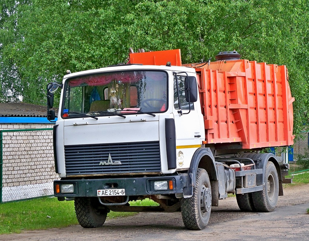 Могилёвская область, № АЕ 2154-6 — МАЗ-5337 (общая модель)