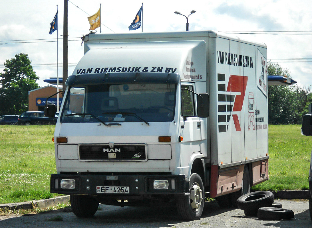 Латвия, № EF-4254 — MAN Volkswagen G90