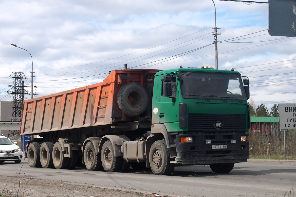 Ханты-Мансийский автоном.округ, № Н 979 УТ 86 — МАЗ-MAN-6425