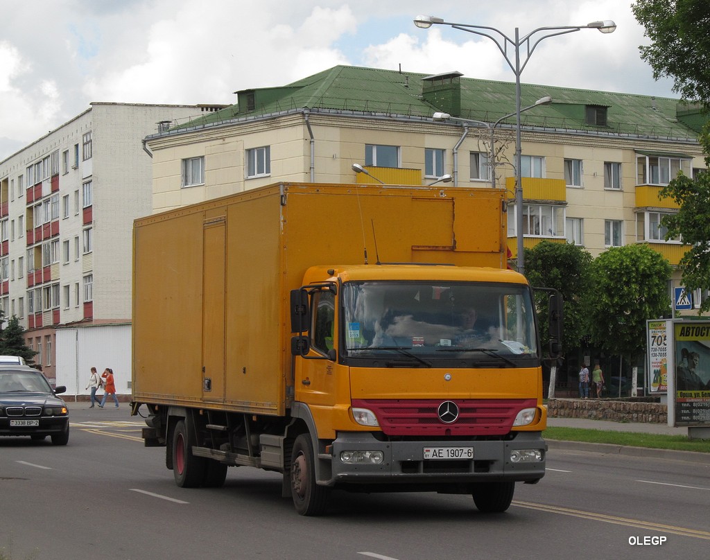 Могилёвская область, № АЕ 1907-6 — Mercedes-Benz Atego (общ.м)