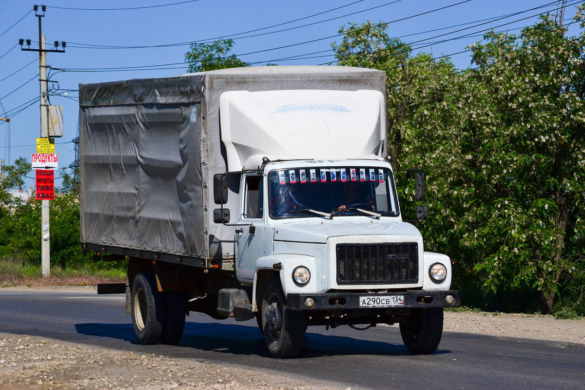 Волгоградская область, № А 290 СВ 134 — ГАЗ-3309