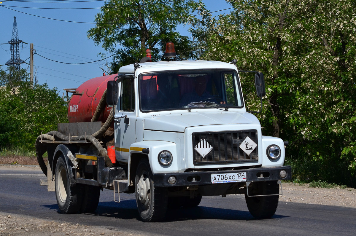 Волгоградская область, № А 706 ХО 134 — ГАЗ-3309