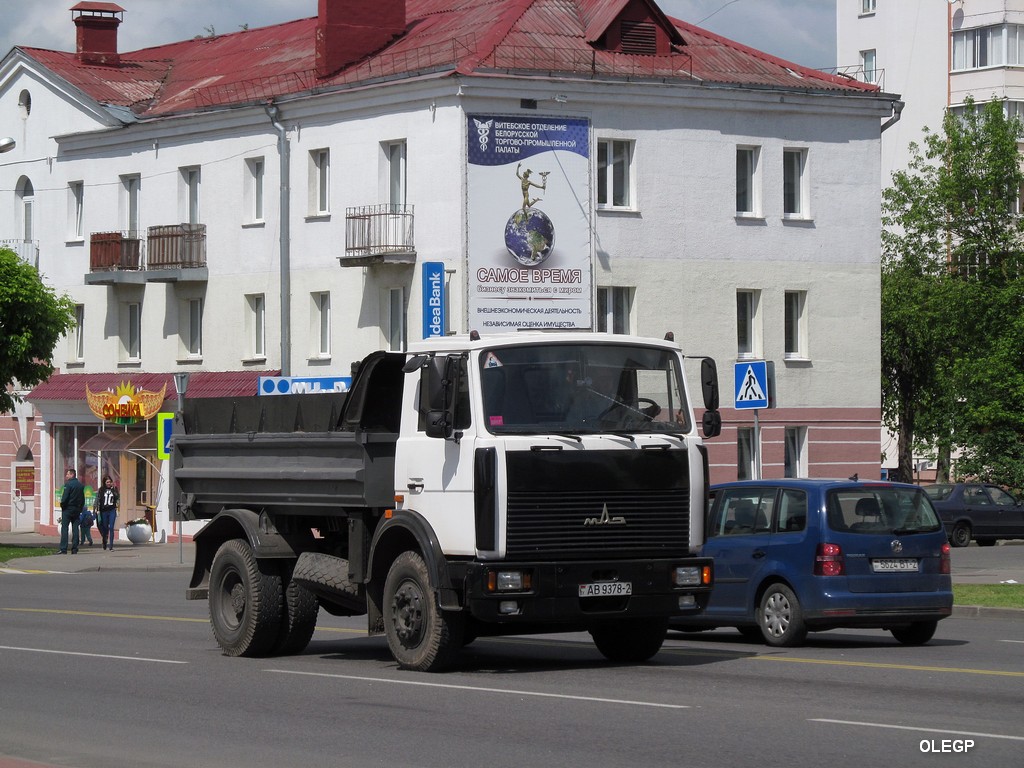 Витебская область, № АВ 9378-2 — МАЗ-5551 (общая модель)