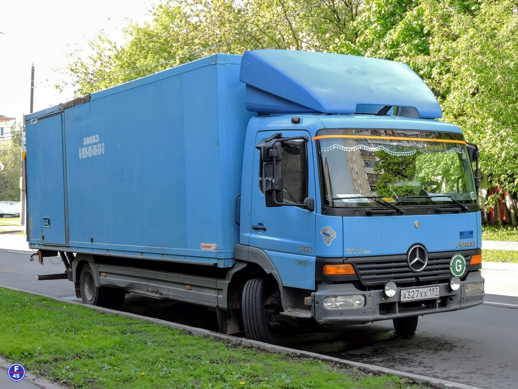 Москва, № А 327 ХХ 197 — Mercedes-Benz Atego 815