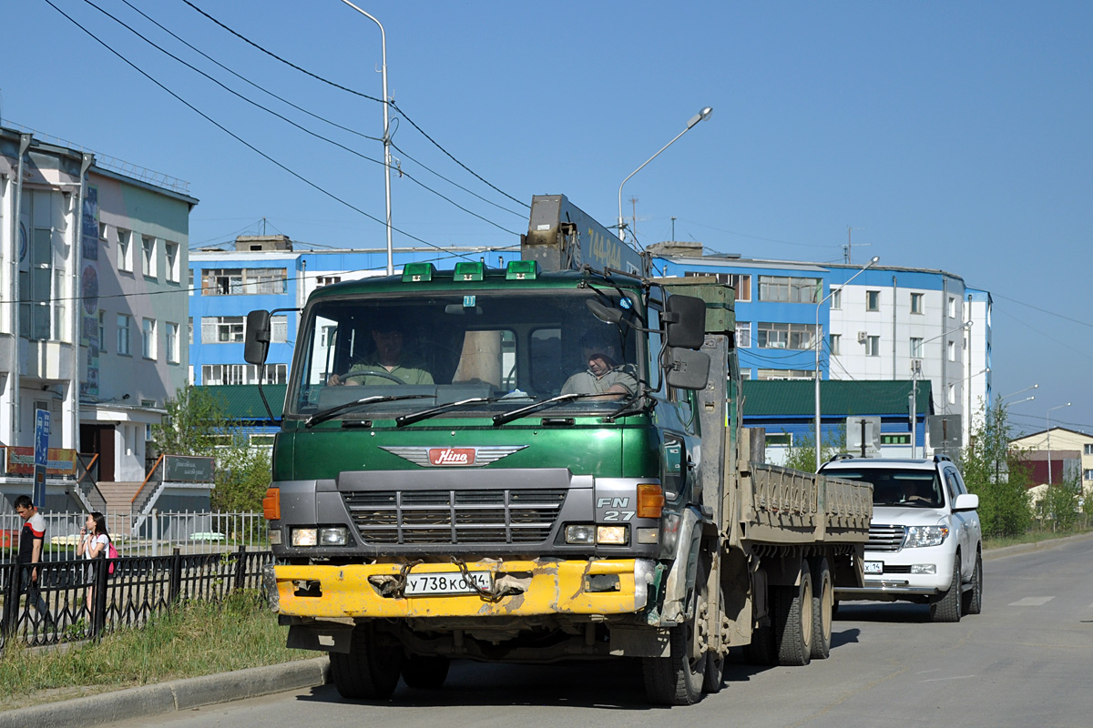 Саха (Якутия), № У 738 КО 14 — Hino FN