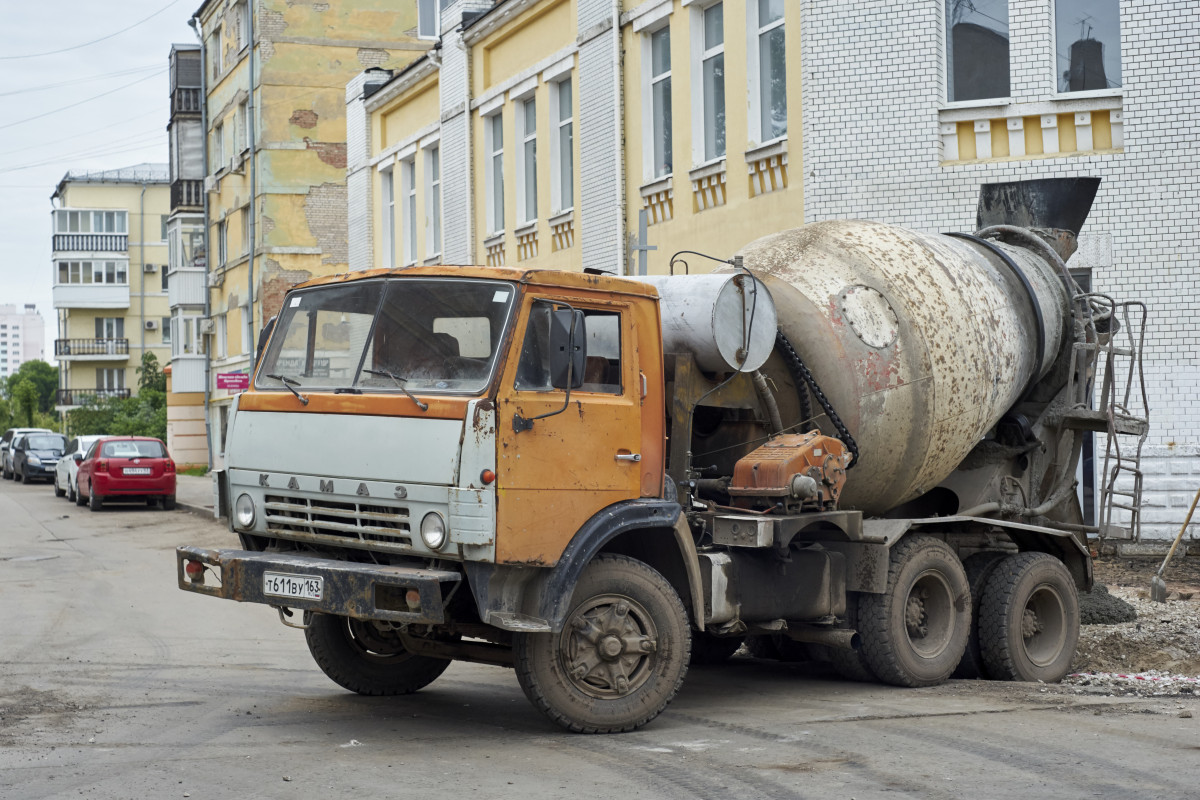 Самарская область, № Т 611 ВУ 163 — КамАЗ-55111 [551110]