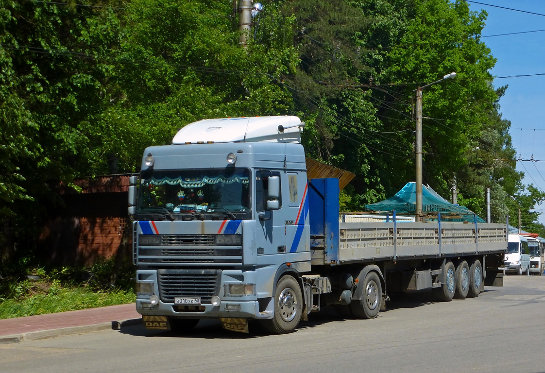 Калужская область, № В 010 ХК 40 — DAF 95XF FT