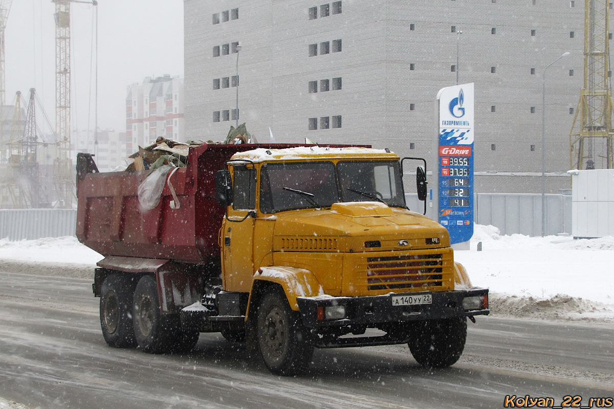 Алтайский край, № А 140 УУ 22 — КрАЗ-65055