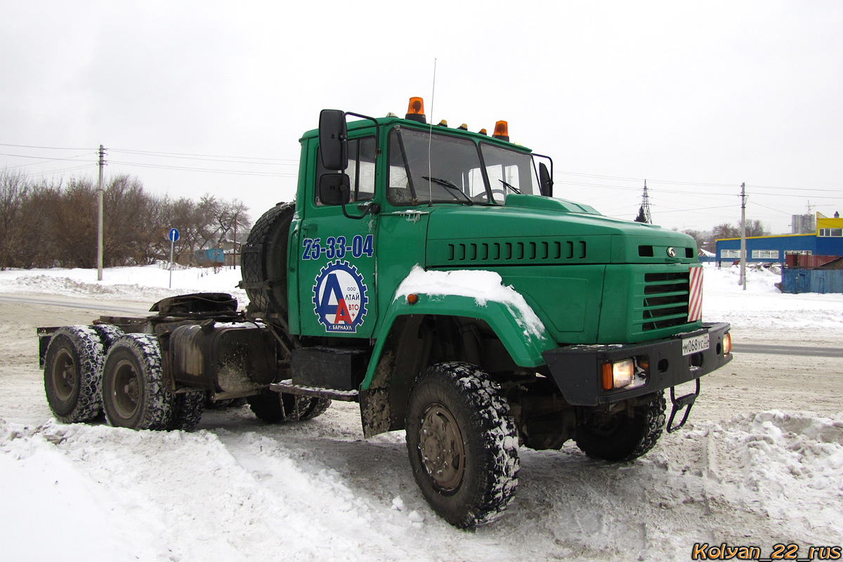 Алтайский край, № М 068 УС 22 — КрАЗ-6443