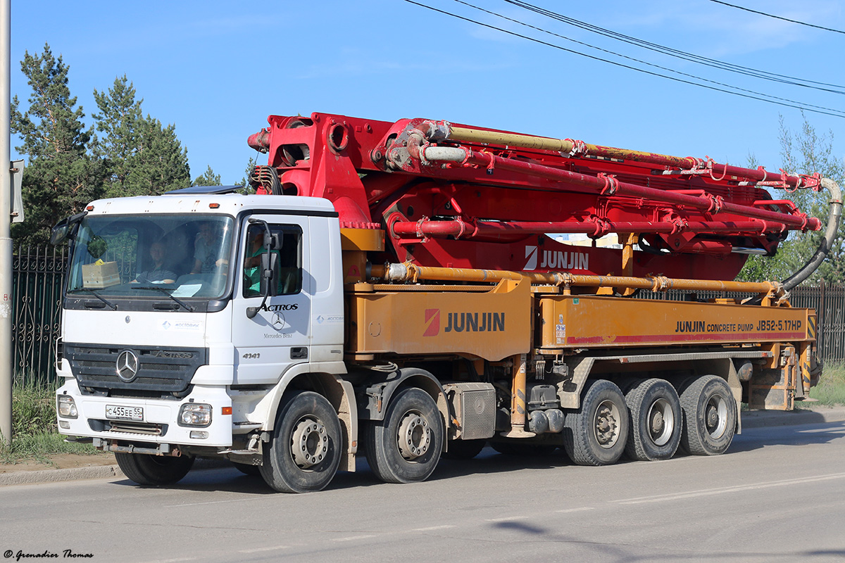 Саха (Якутия), № С 455 ЕЕ 55 — Mercedes-Benz Actros ('2003) 4141