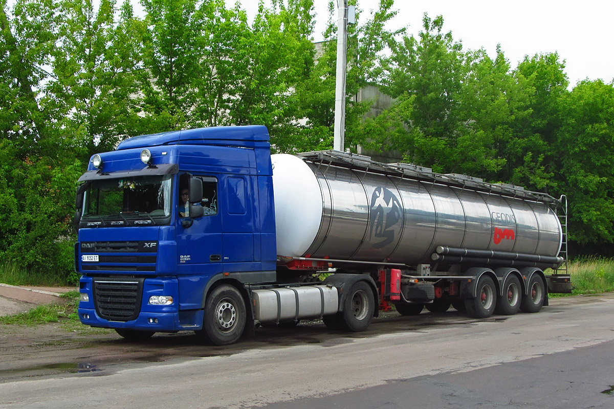 Киевская область, № АІ 9052 ЕТ — DAF XF105 FT