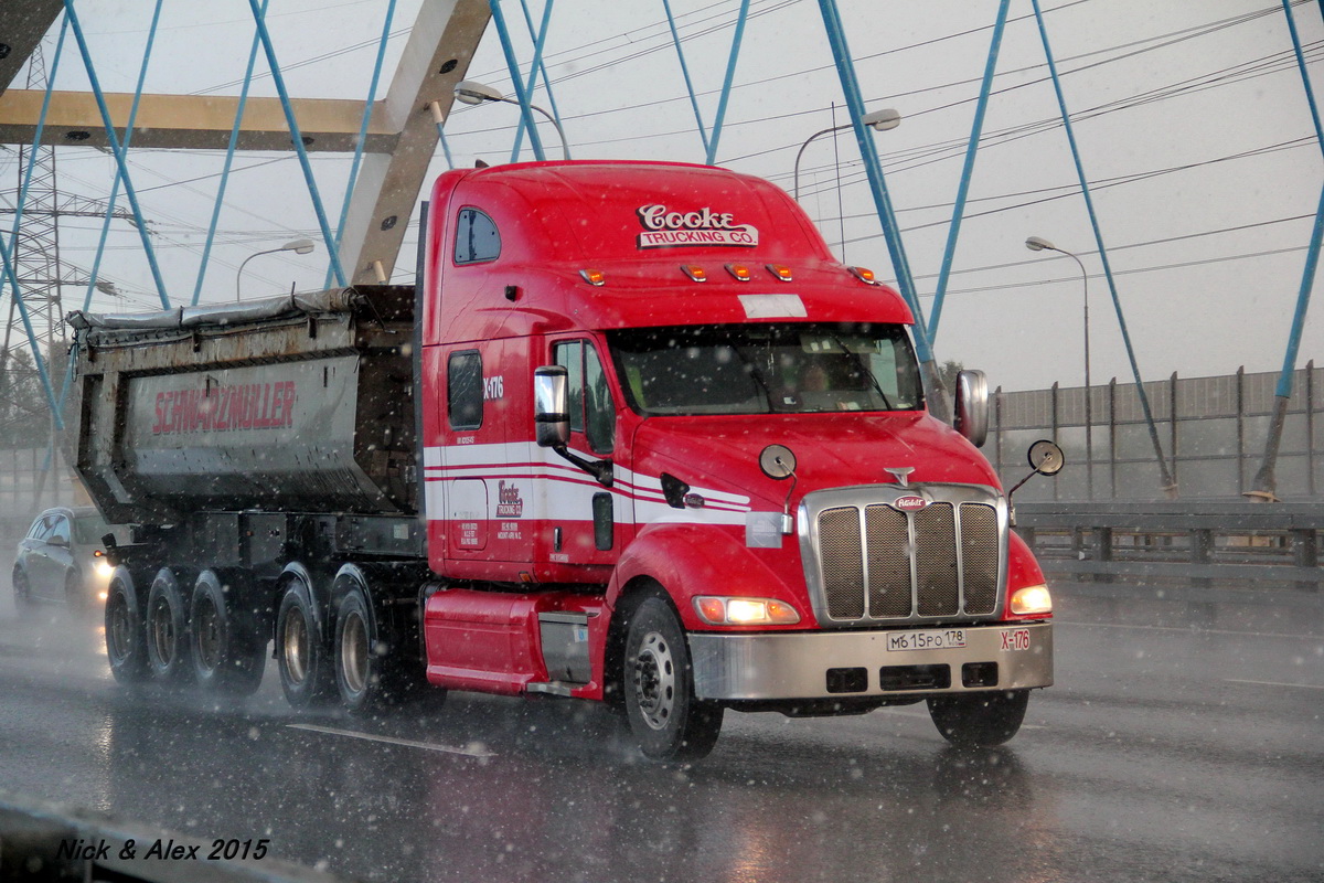 Санкт-Петербург, № М 615 РО 178 — Peterbilt 387