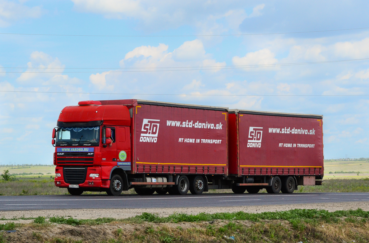 Самарская область, № О 288 УР 163 — DAF XF105 FAR