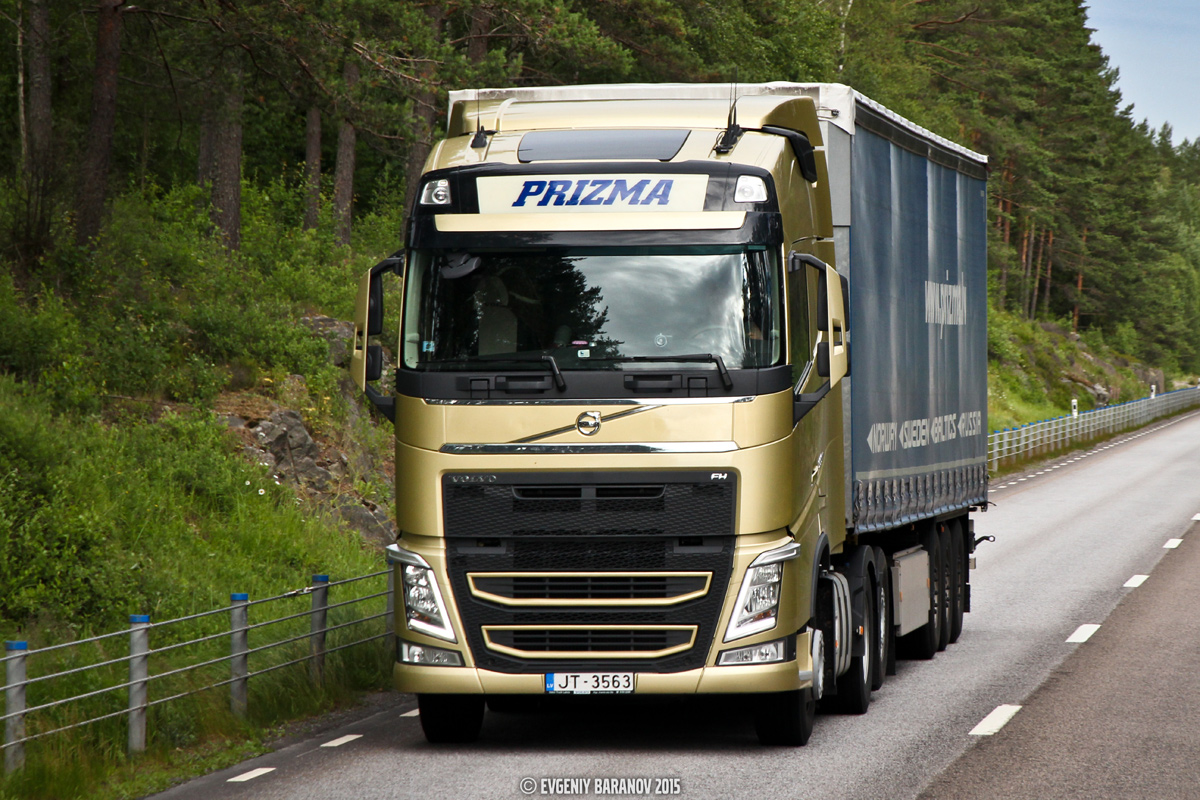 Латвия, № JT-3563 — Volvo ('2012) FH.500