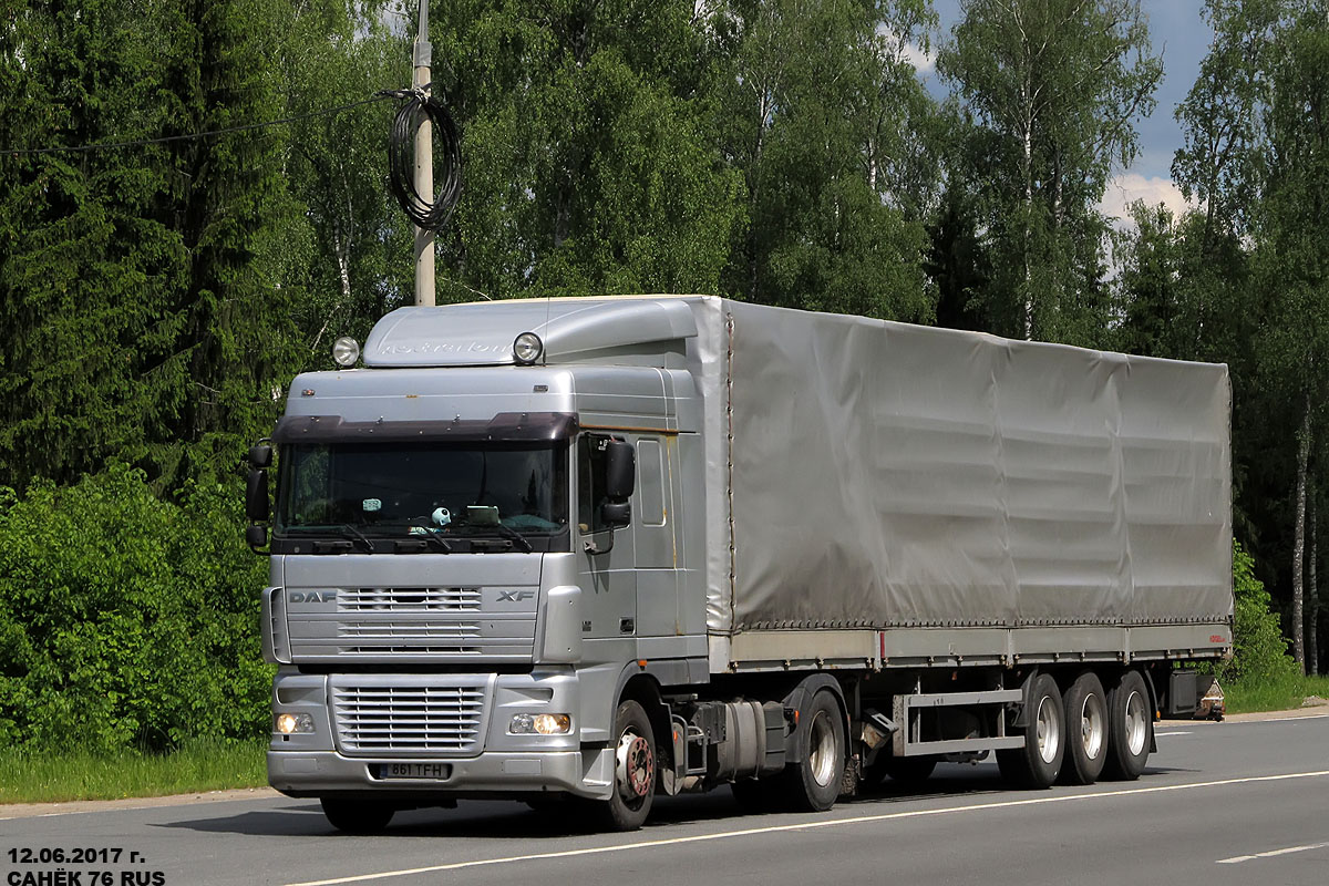 Эстония, № 861 TFH — DAF XF95 FT