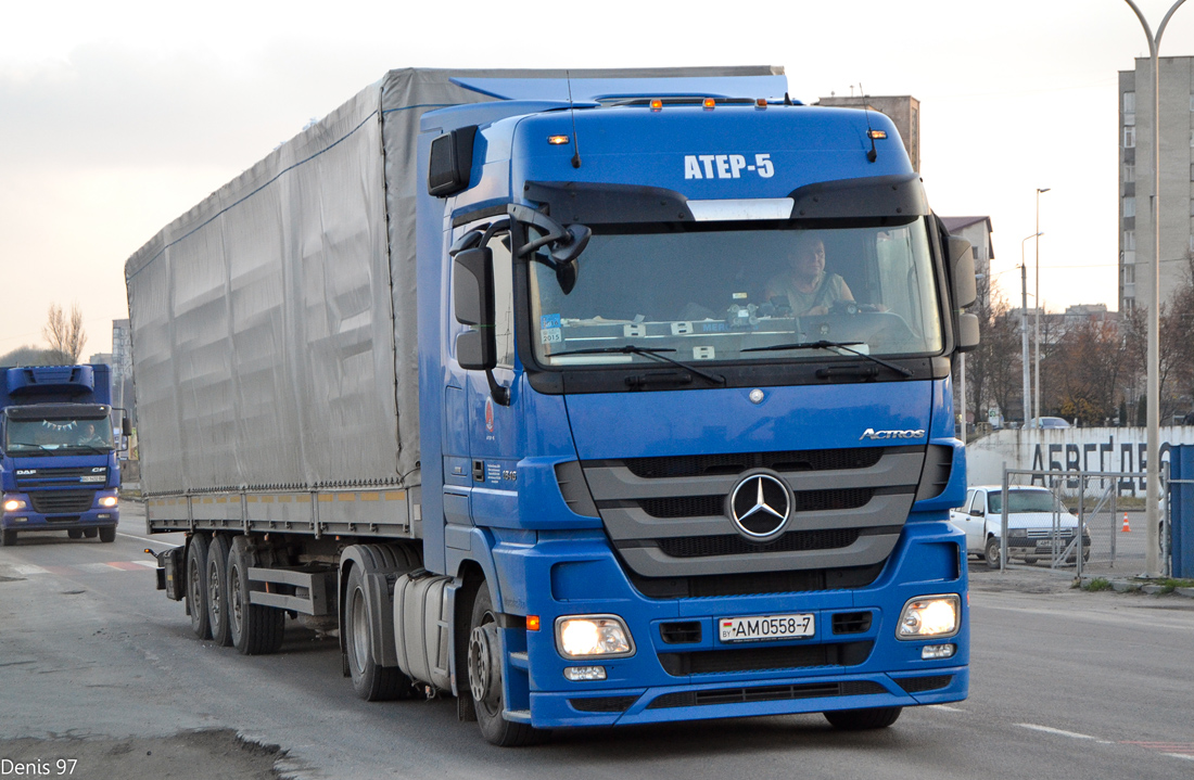 Минск, № АМ 0558-7 — Mercedes-Benz Actros ('2009) 1846