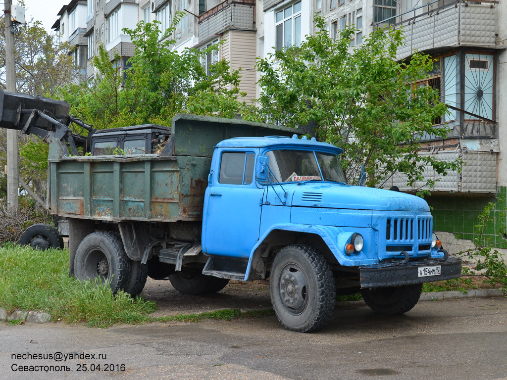 Севастополь, № А 154 ММ 92 — ЗИЛ-130К