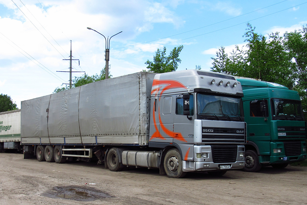 Узбекистан, № 50 L 728 CA — DAF 95XF FT