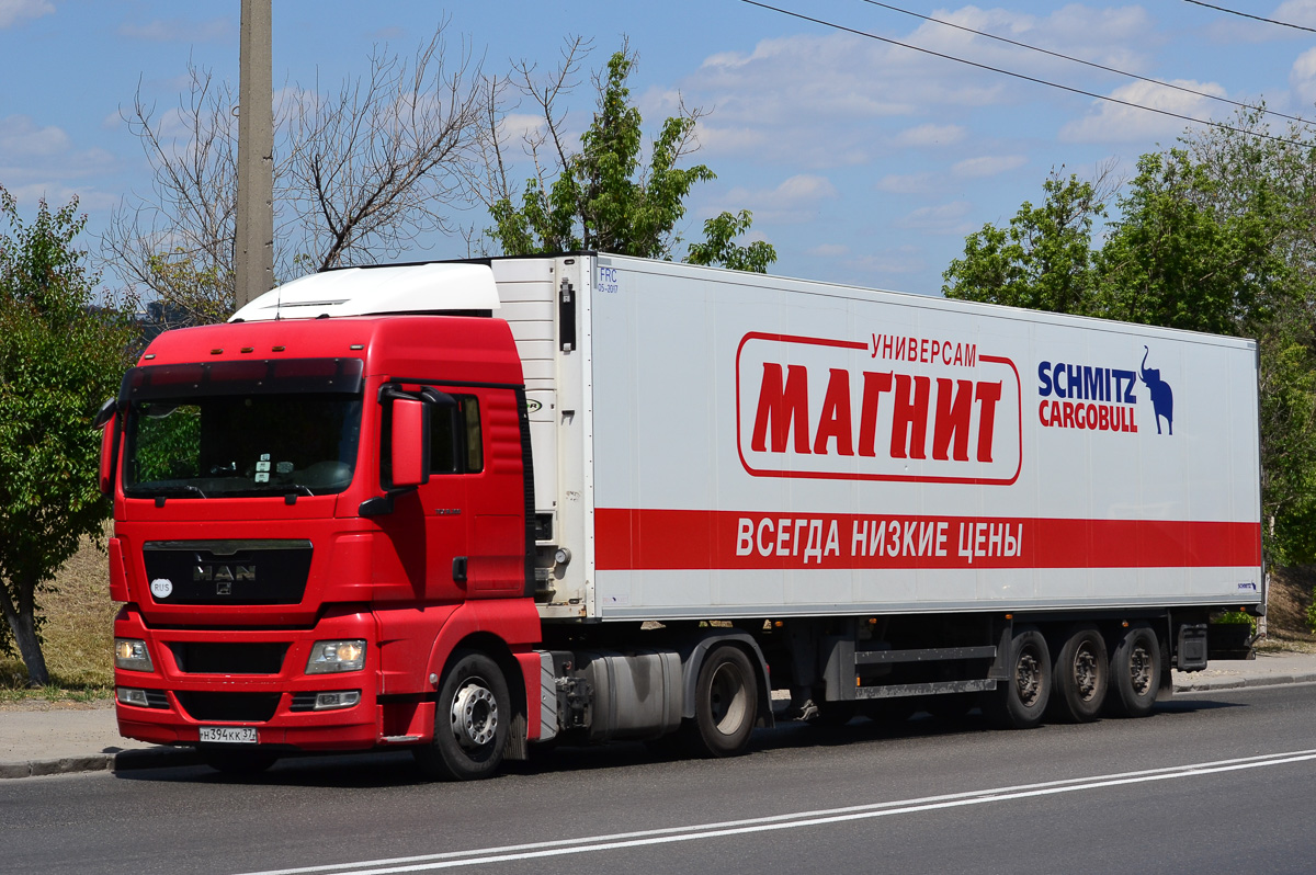 Волгоградская область, № Н 394 КК 37 — MAN TGX ('2007) 18.360