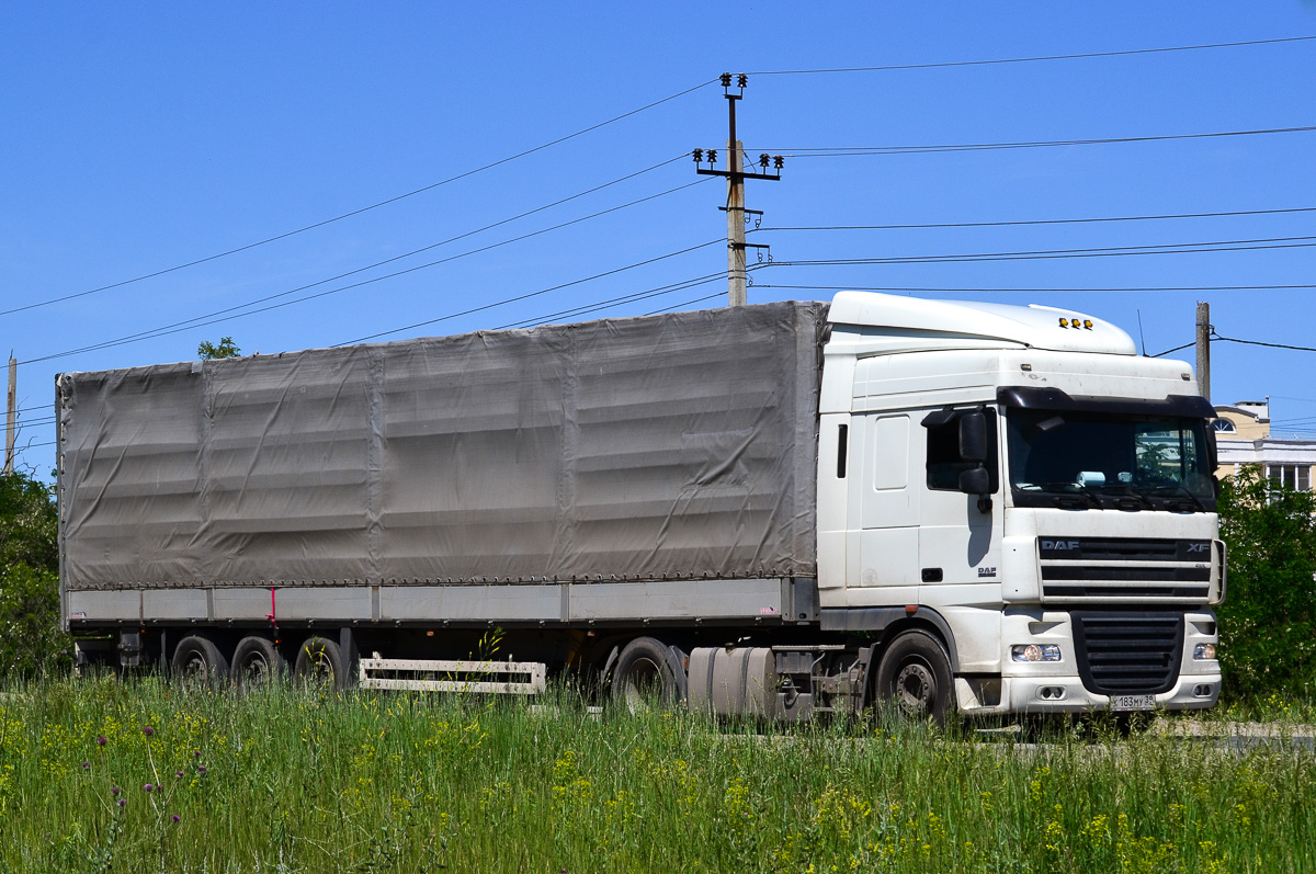 Чечня, № К 183 МУ 39 — DAF XF105 FT