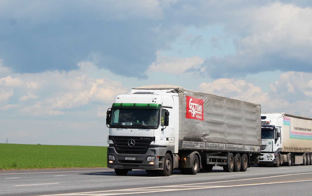 Гомельская область, № АМ 0357-3 — Mercedes-Benz Actros ('2003) 1841