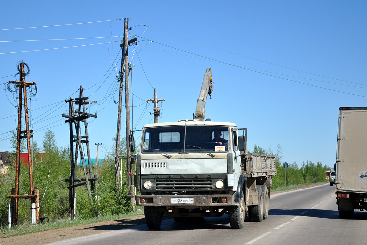 Саха (Якутия), № С 023 ВМ 14 — КамАЗ-5320