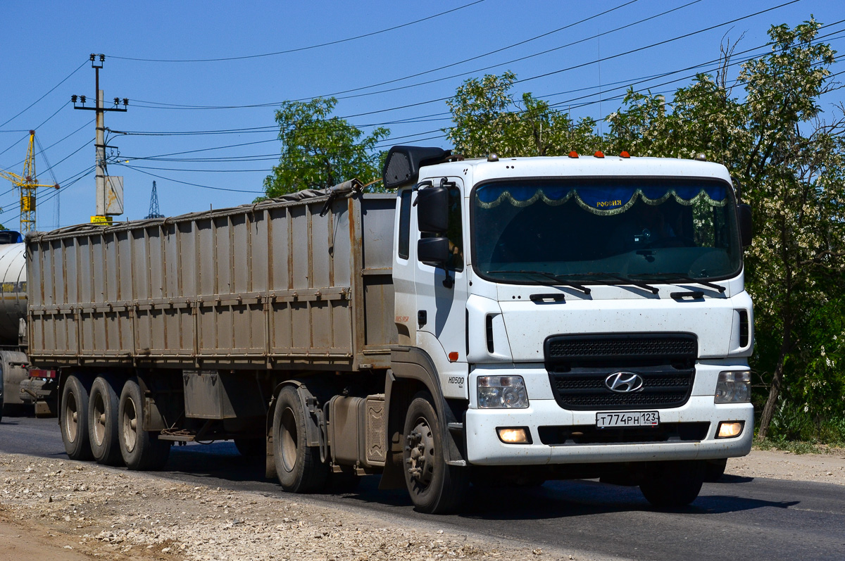 Краснодарский край, № Т 774  РН 123 — Hyundai Power Truck HD500