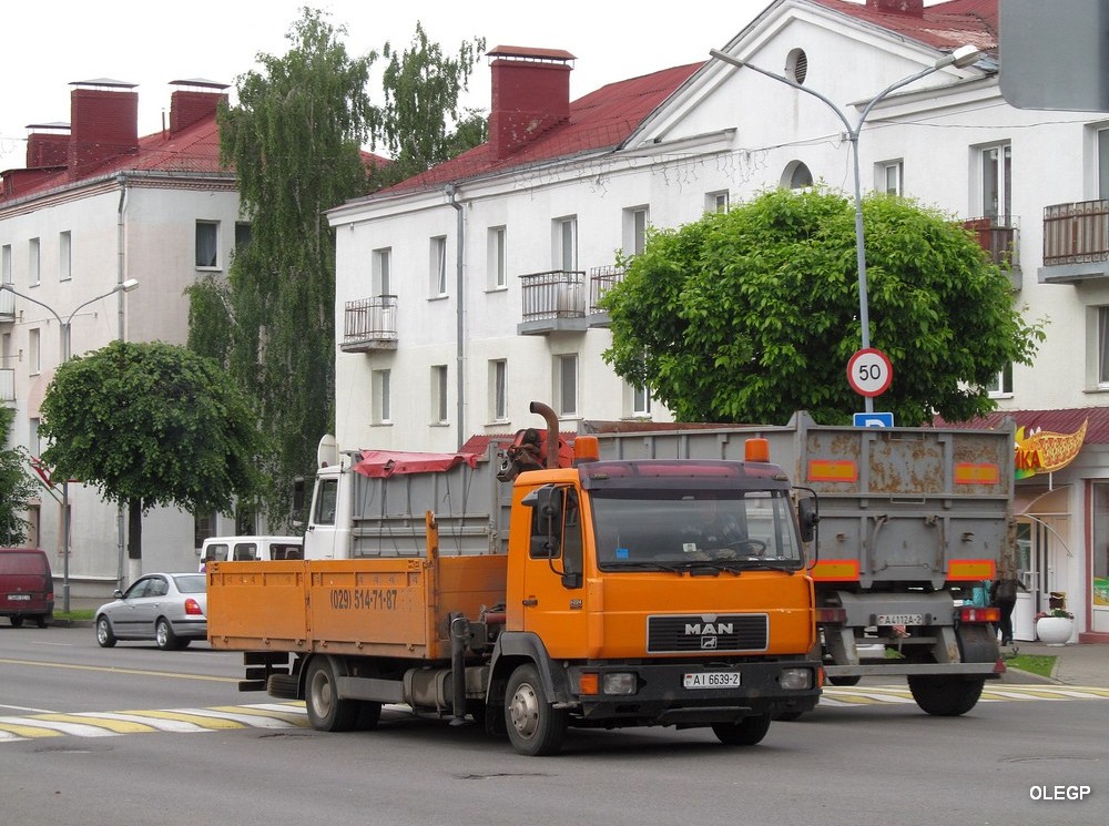 Витебская область, № АІ 6639-2 — MAN L2000 (общая модель)