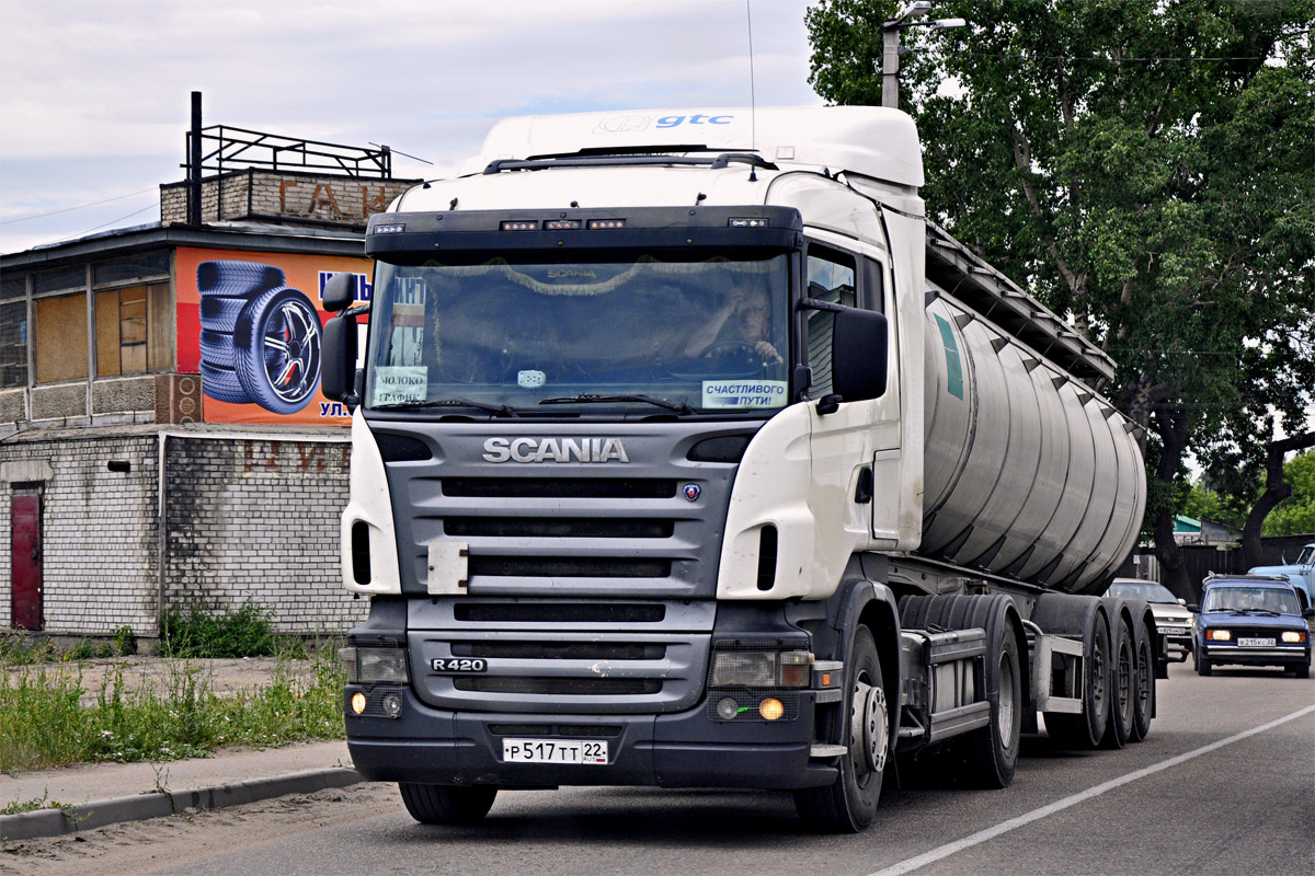 Алтайский край, № Р 517 ТТ 22 — Scania ('2004) R420