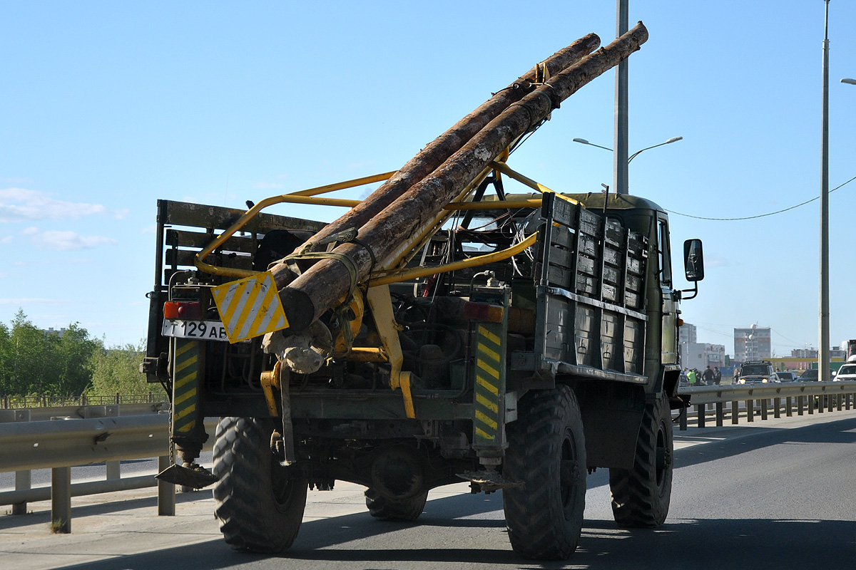 Саха (Якутия), № Т 129 АВ 14 — ГАЗ-66-11