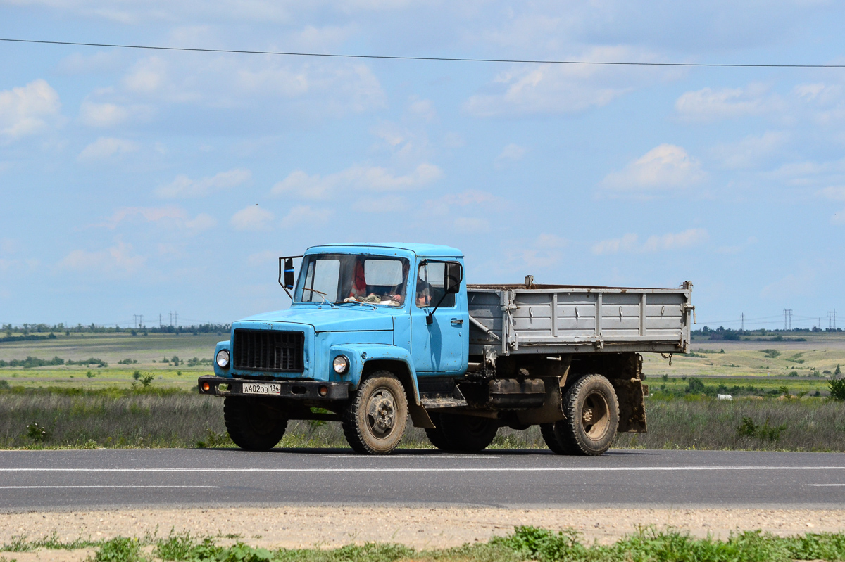 Волгоградская область, № А 402 ОВ 134 — ГАЗ-33072