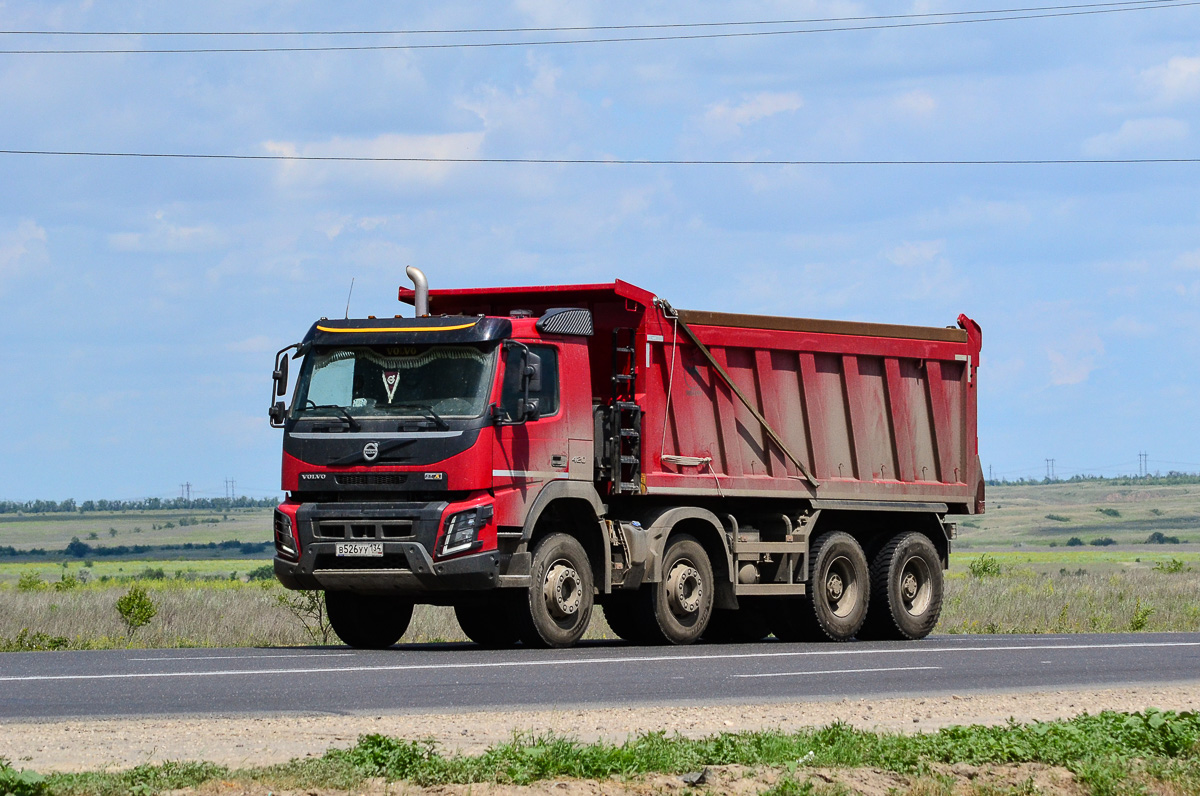 Волгоградская область, № В 526 УУ 134 — Volvo ('2013) FMX.420 [X9P]