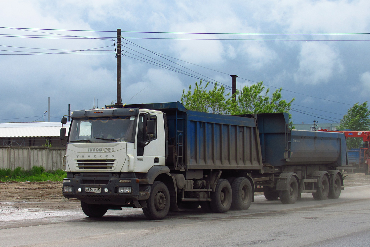 Нижегородская область, № О 534 ВМ 197 — IVECO Trakker ('2004)