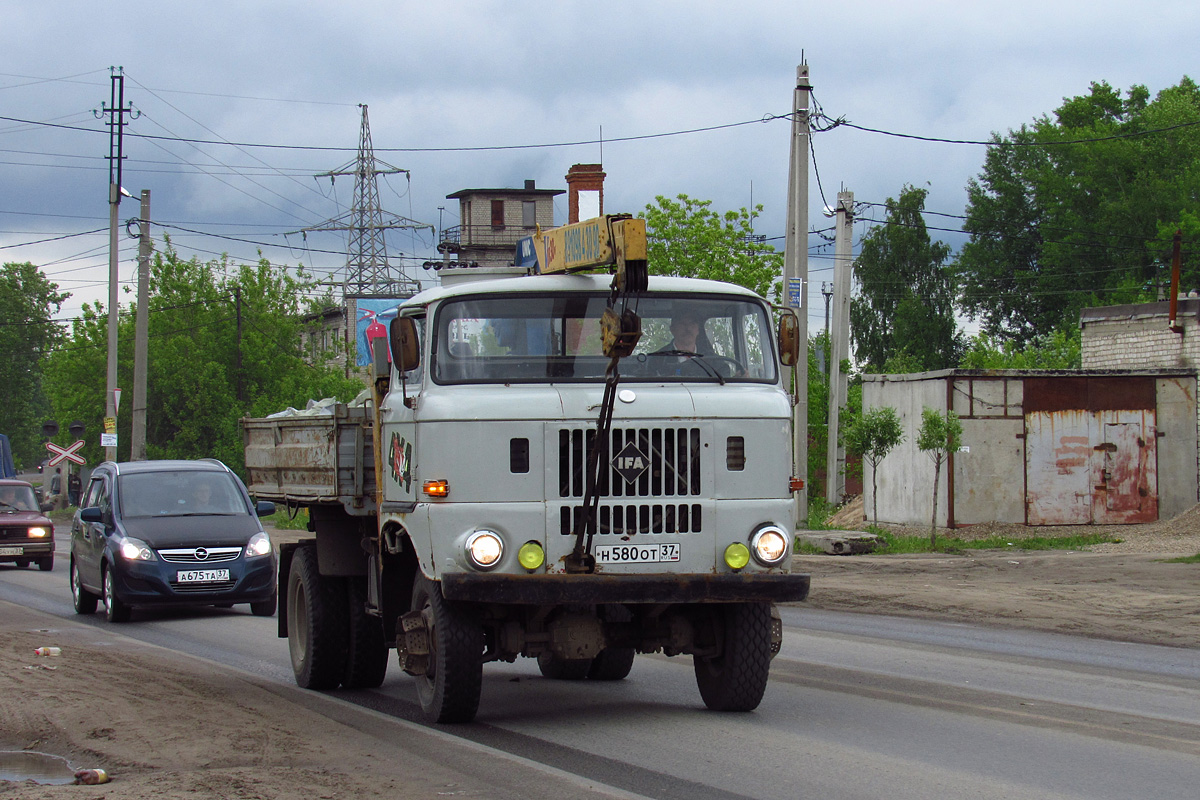 Ивановская область, № Н 580 ОТ 37 — IFA W50L/L